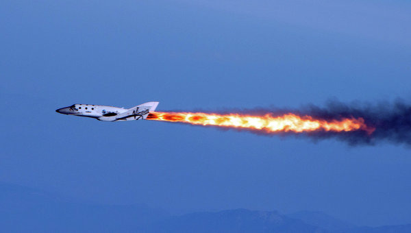 Суборбитальный корабль SpaceShip Two компании Virgin Galactic